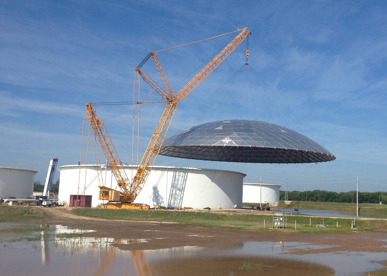 Dome Heavy Lift | Geodisic Dome Lift