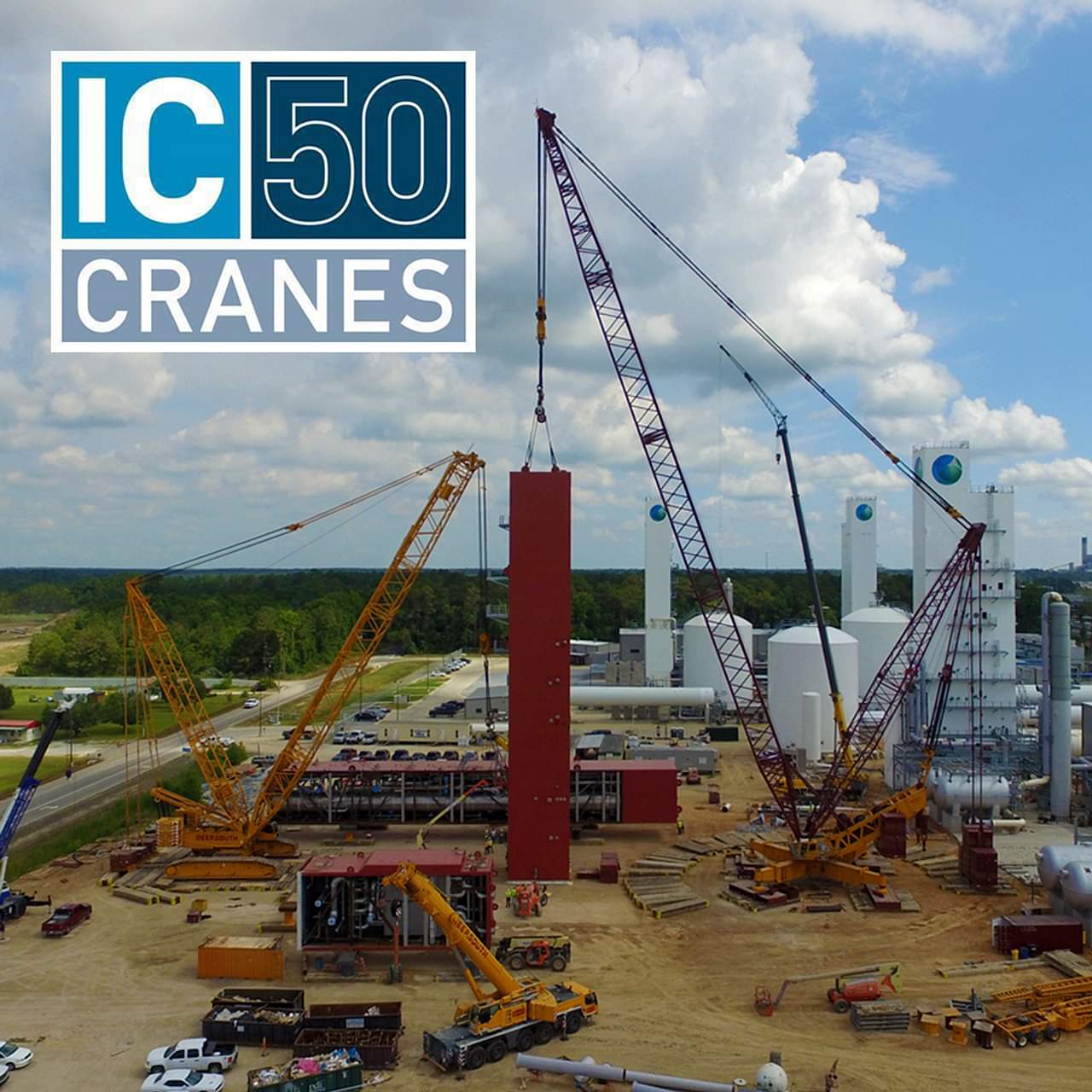 Deep South Crane and Rigging Ranked in Top 10 of the 2019 IC50