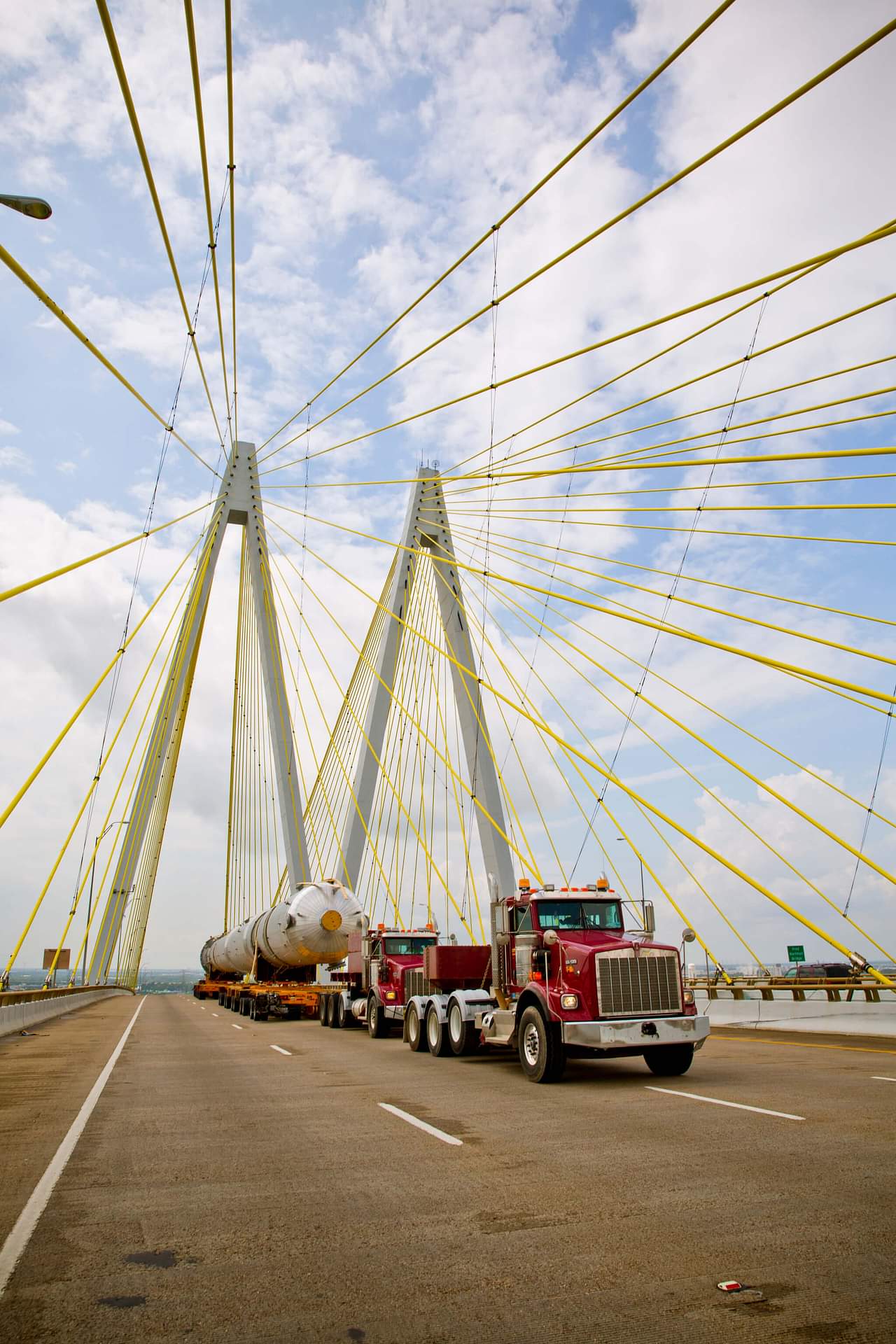 lifting and rigging huge components for the oil and gas industry.