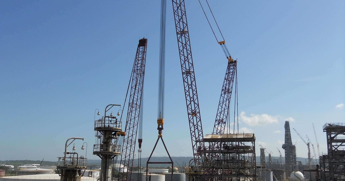 VersaCrane TC-36000 in South America | South America Heavy Lift