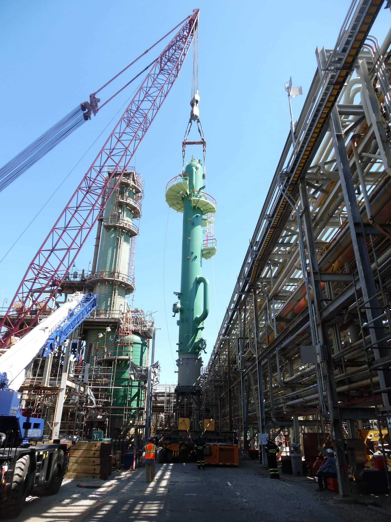 Deep South Crane & Rigging for turnkey projects