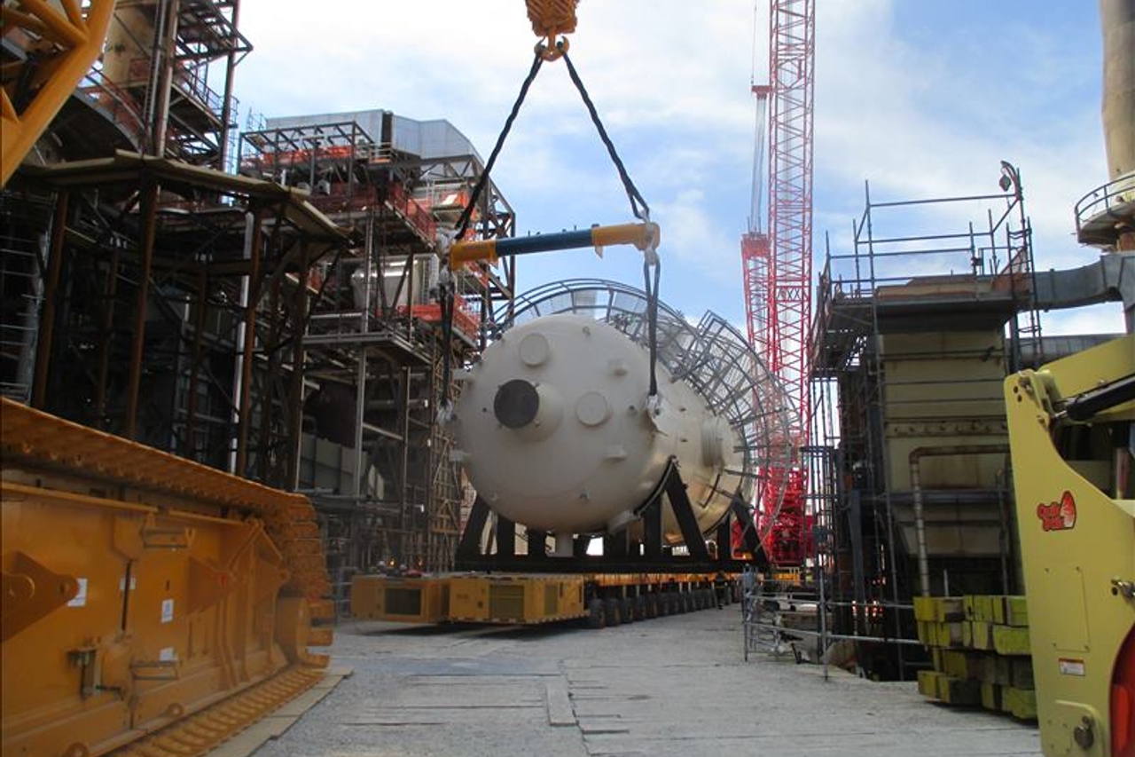 Quench Tower Haul Services Transport Bolster Equipment