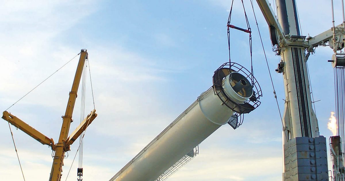 Flare Stack Lift