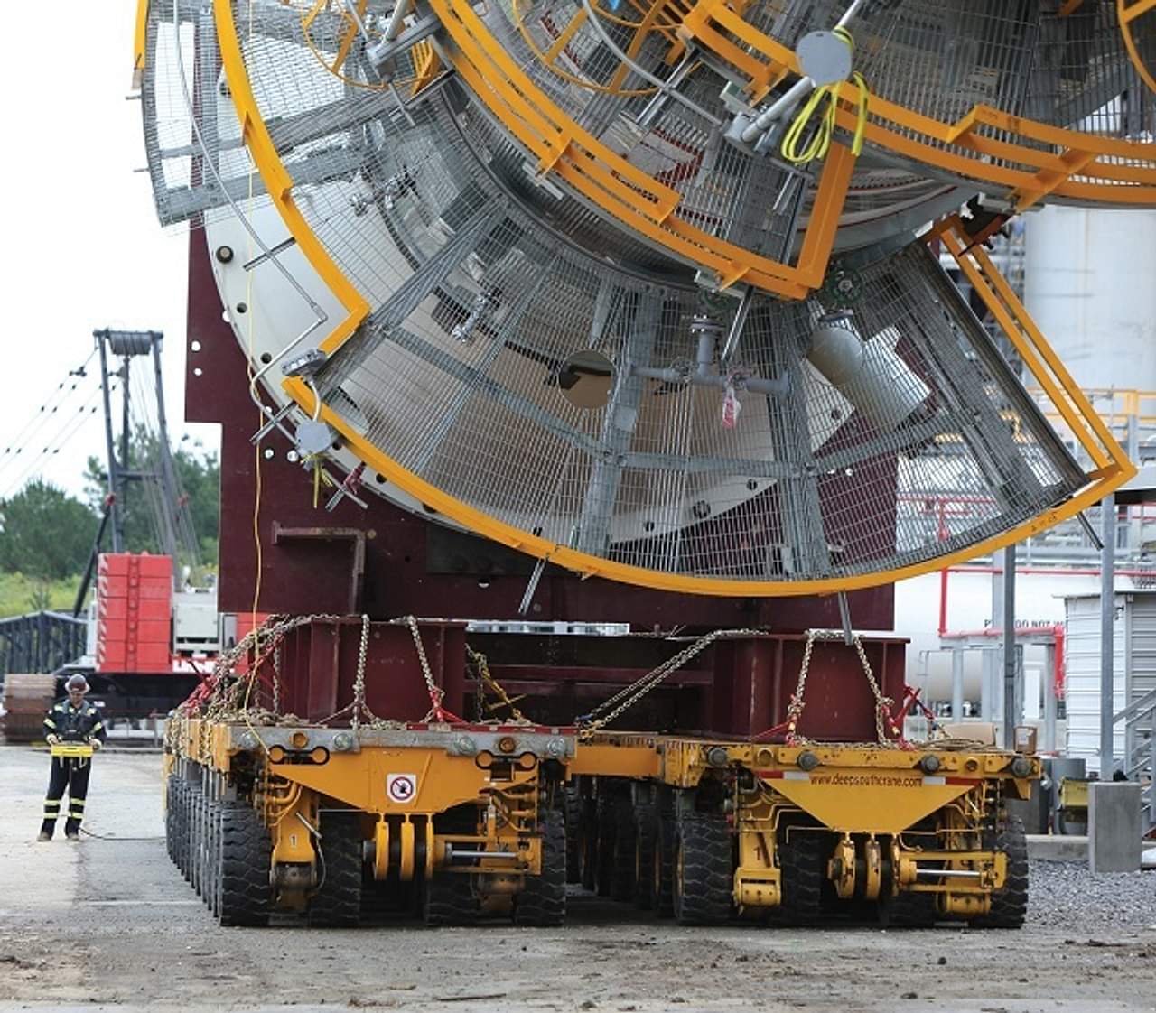 prefrac tower transport